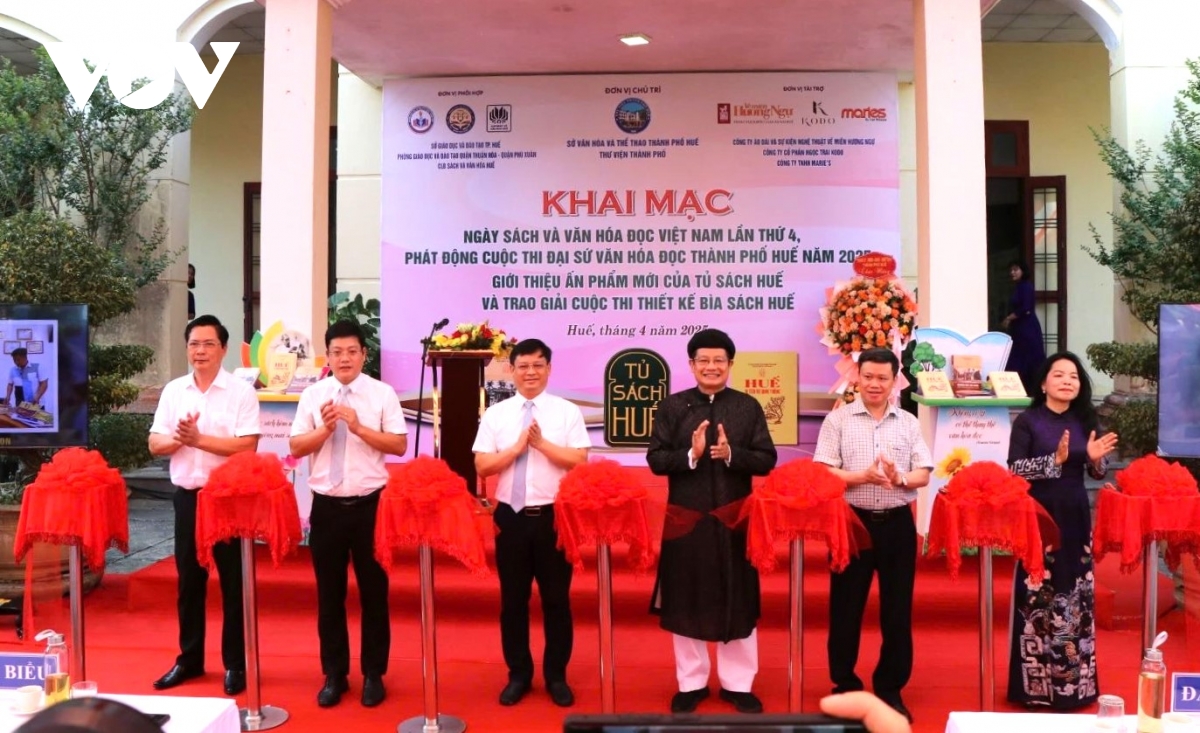 Huế: Khai mạc Ngày Sách và Văn hóa đọc Việt Nam lần thứ 4 năm 2025